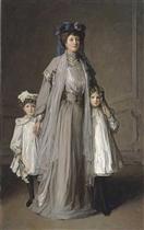 Mrs. McEwen of Marhmont and Bardrochat and Her Daughters