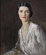 Portrait of Katherine Fitzgerald. the Artist's Secretary