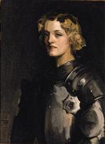Portrait of Pauline Chase as Joan of Arc
