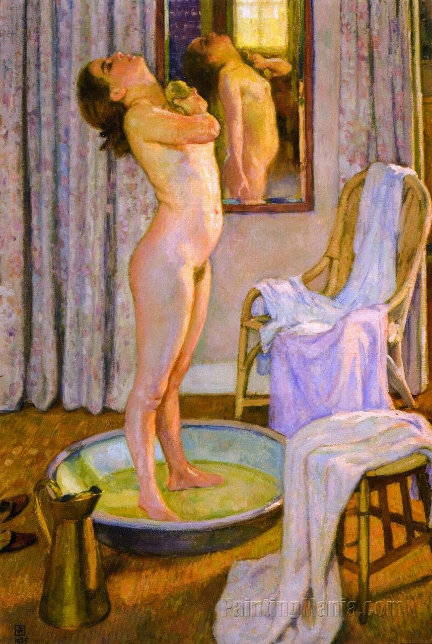 Girl in Bath