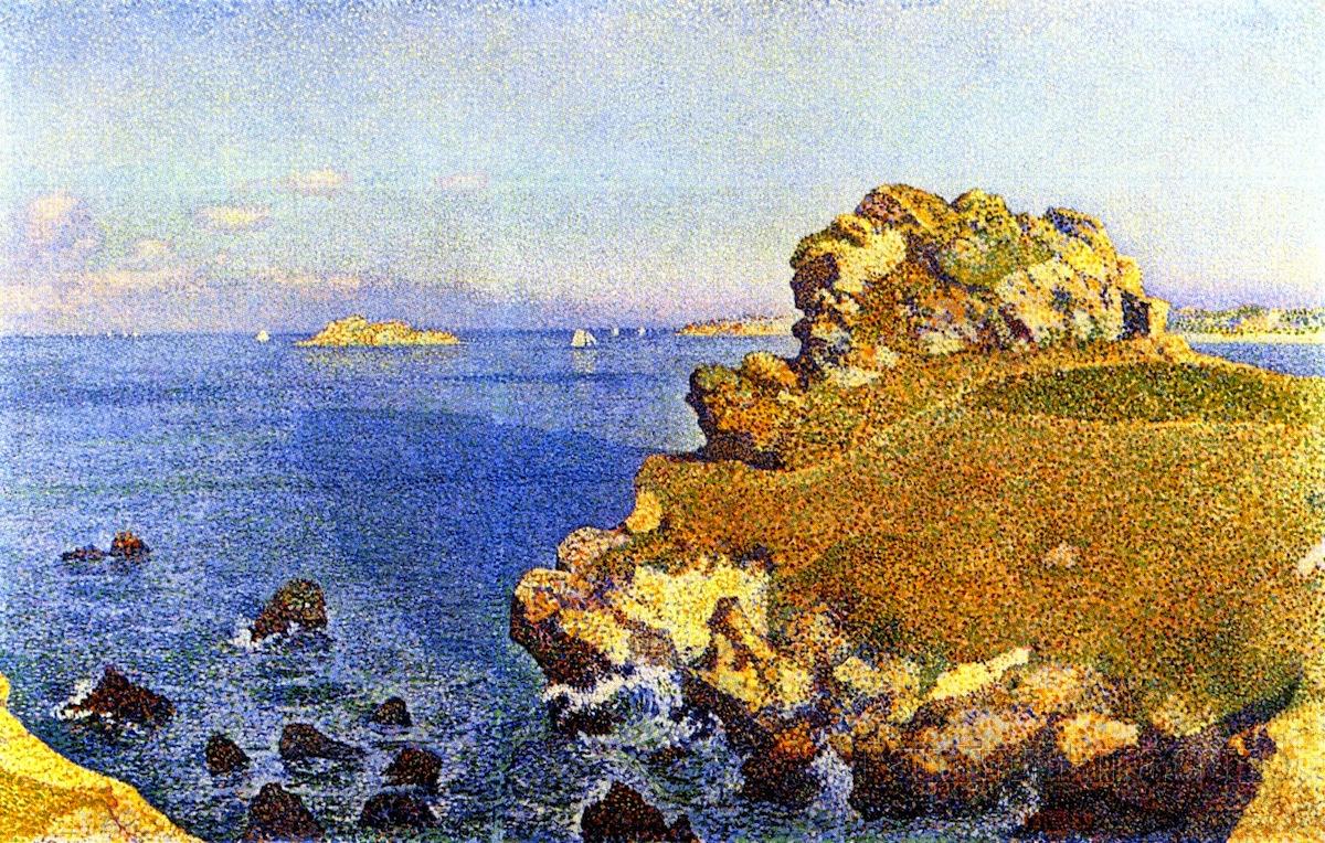 Near the Rocks of Per Kiridec, Roscoff 1889