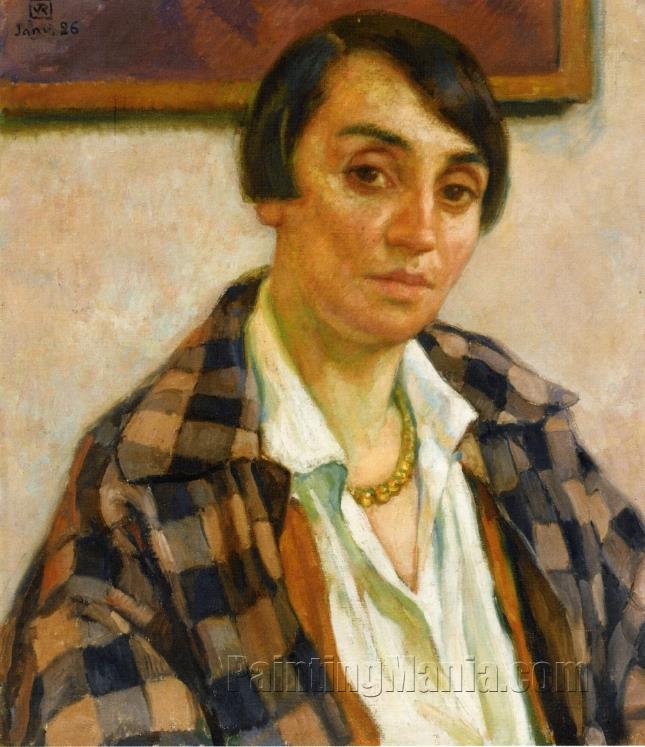 Portrait of Elizabeth van Rysselberghe 1926