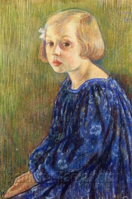 Portrait of Elizabeth van Rysselberghe