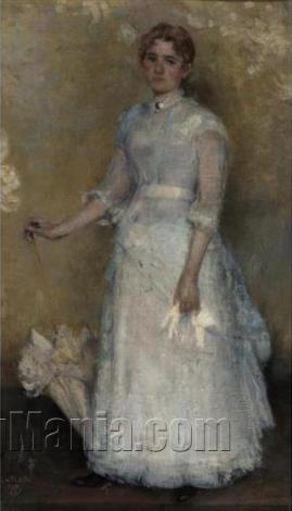 Portrait of Mademoiselle L. Mills