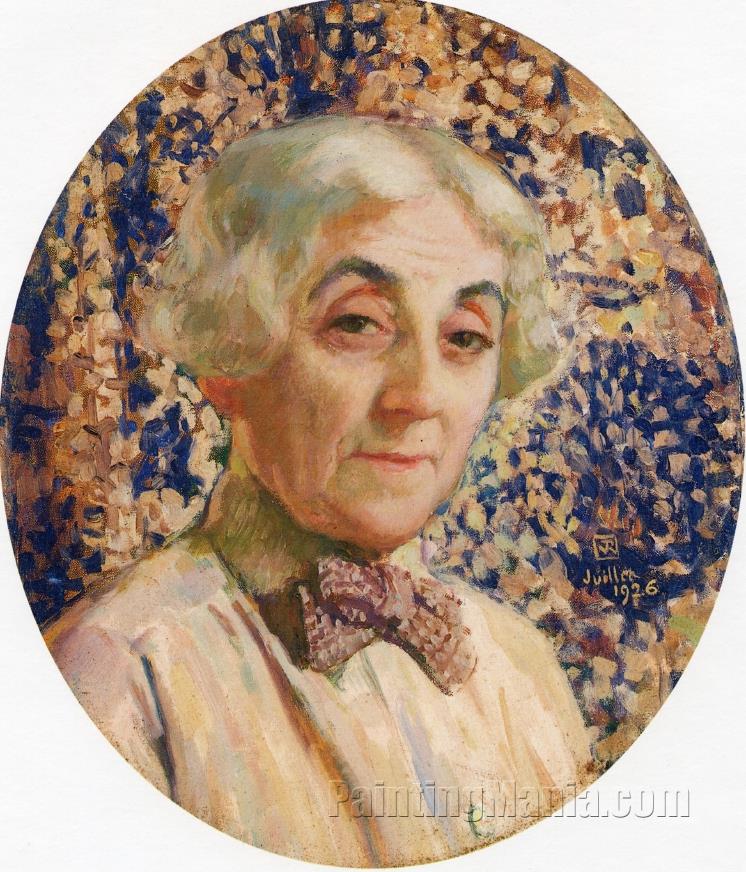 Portrait of Maria van Rysselberghe 1926