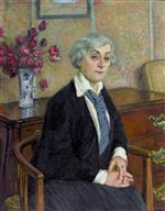 Madame van Rysselberghe with Tulips