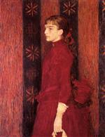 Portrait of a Young Girl in Red