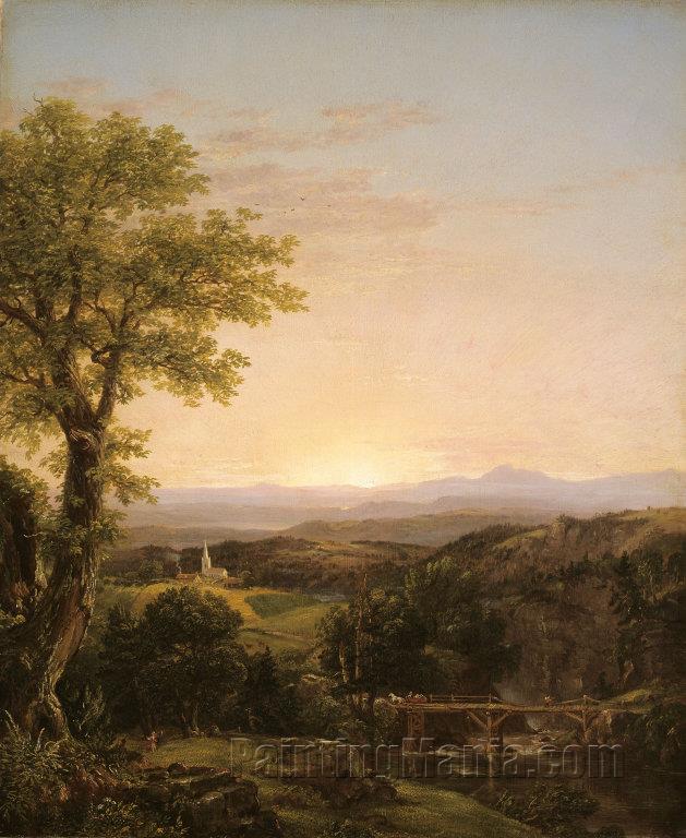 New England Scenery - Thomas Cole Paintings
