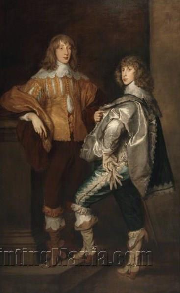 Lords John and Bernard Stuart (copy after Anthony Van Dyke)