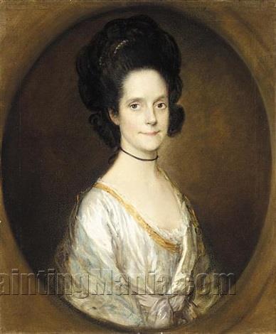 Portrait of Elizabeth Ives, Mrs Thomas Butcher
