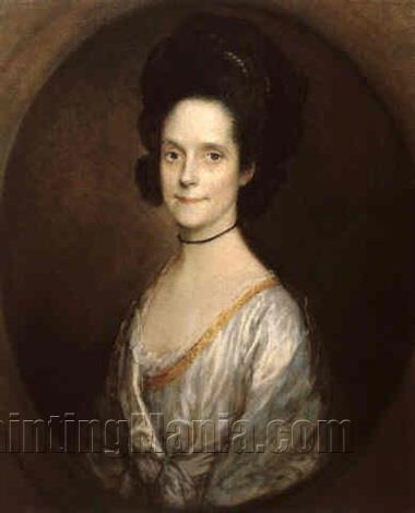 Portrait of Elizabeth Ives, Mrs. Thomas Butcher