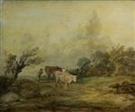 Landscape with a Peasant Driving Cows