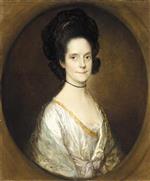 Portrait of Elizabeth Ives. Mrs Thomas Butcher