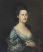 Portrait of Lady Blackstone, bust-length