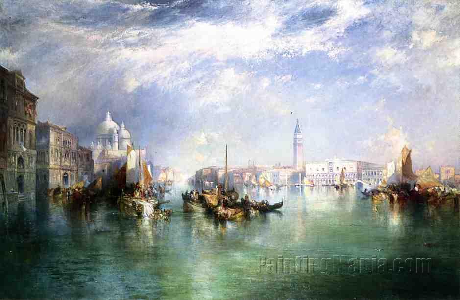 Entrance to the Grand Canal, Venice 1899