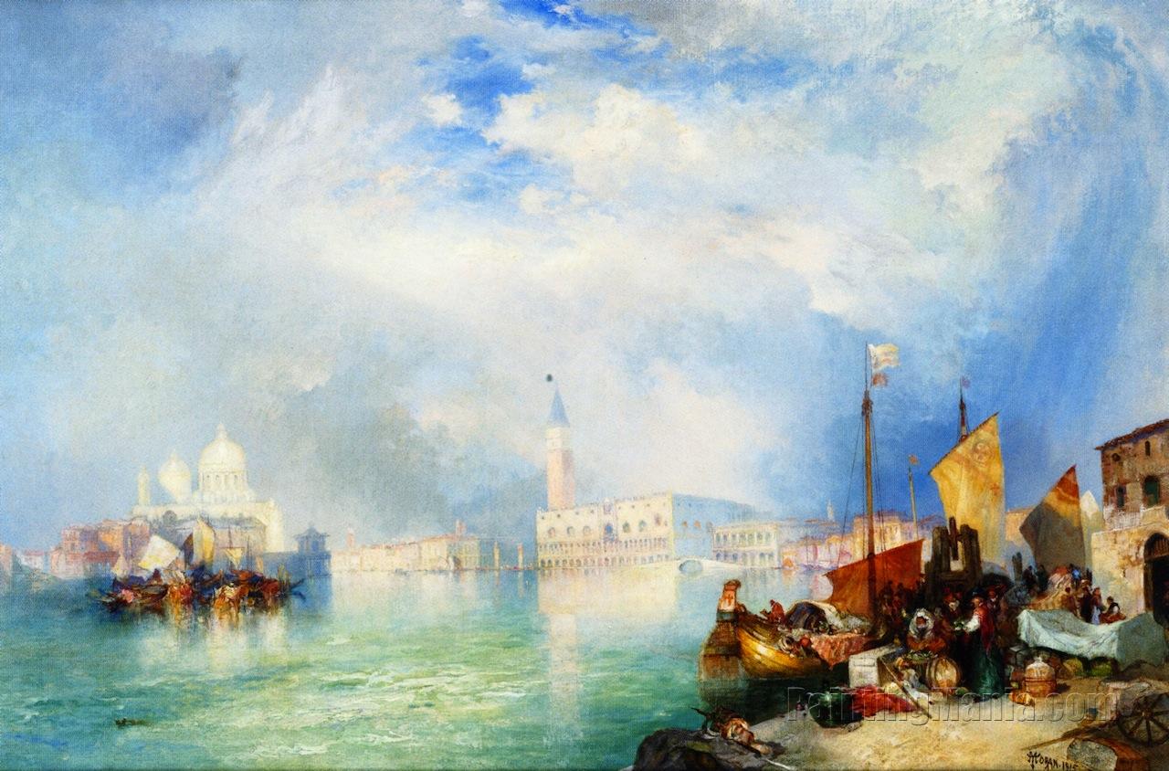 Entrance to the Grand Canal, Venice