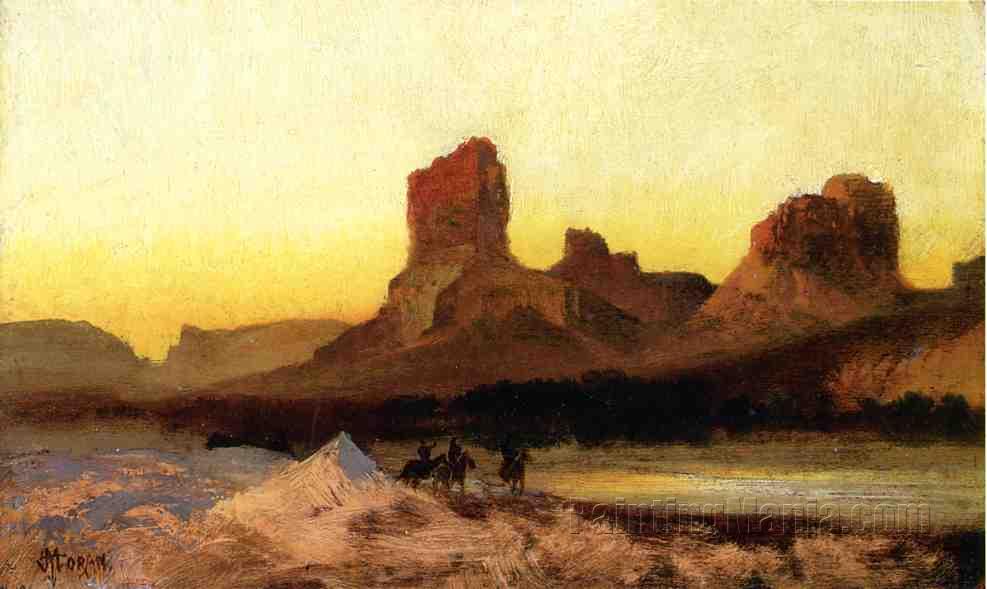 Indians at the Green River