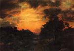 Sunset on Long Island 1889