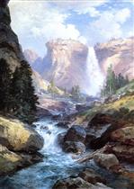 Waterfall in Yosemite