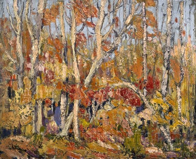 Autumn Tapestry: Tangled Trees