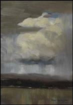 Landscape with Storm Clouds