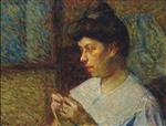Donna che cuce (Woman Sewing)