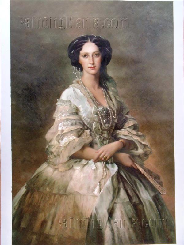 Empress Maria Alexandrovna by Franz Xaver Winterhalter