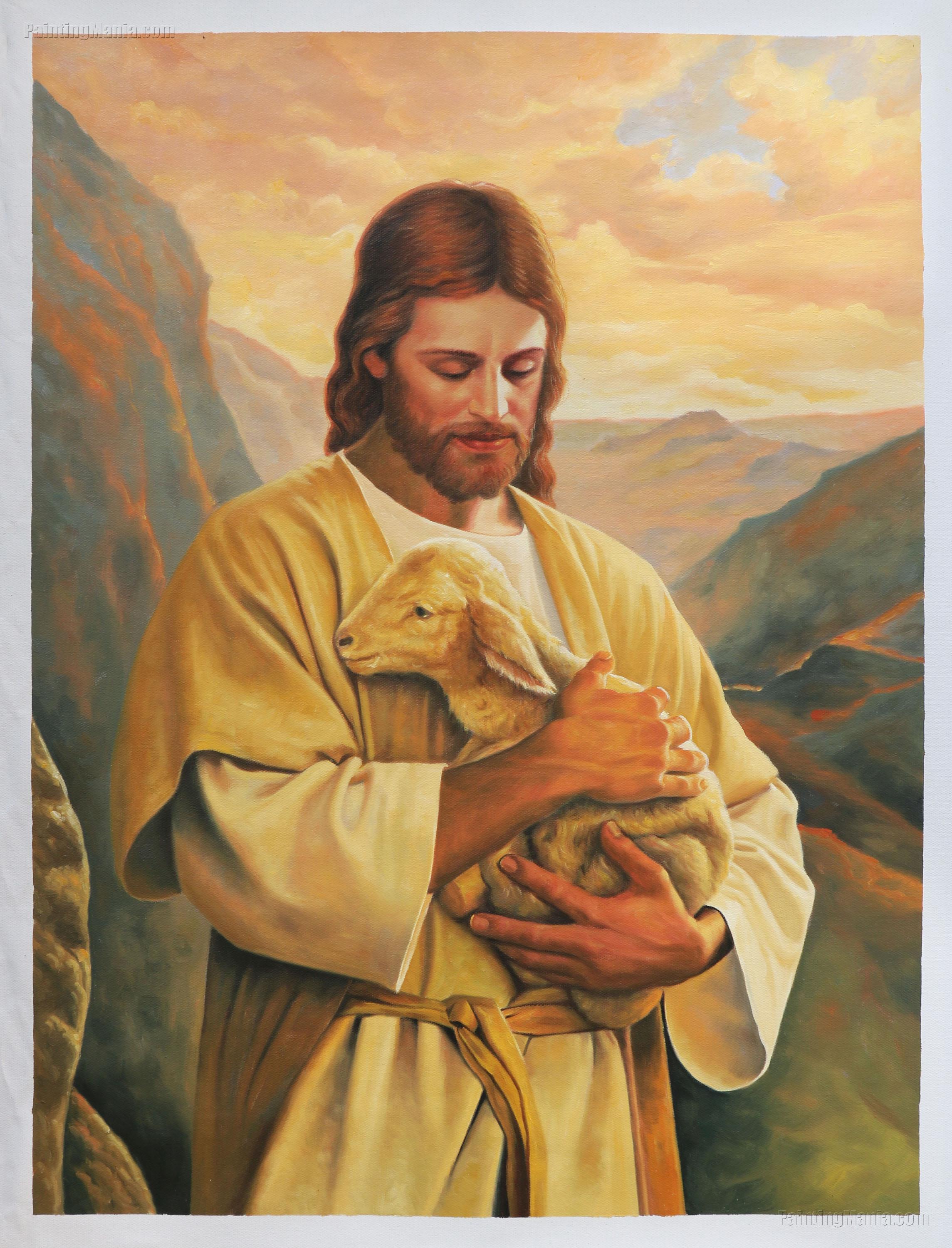 Jesus Christ with Lamb