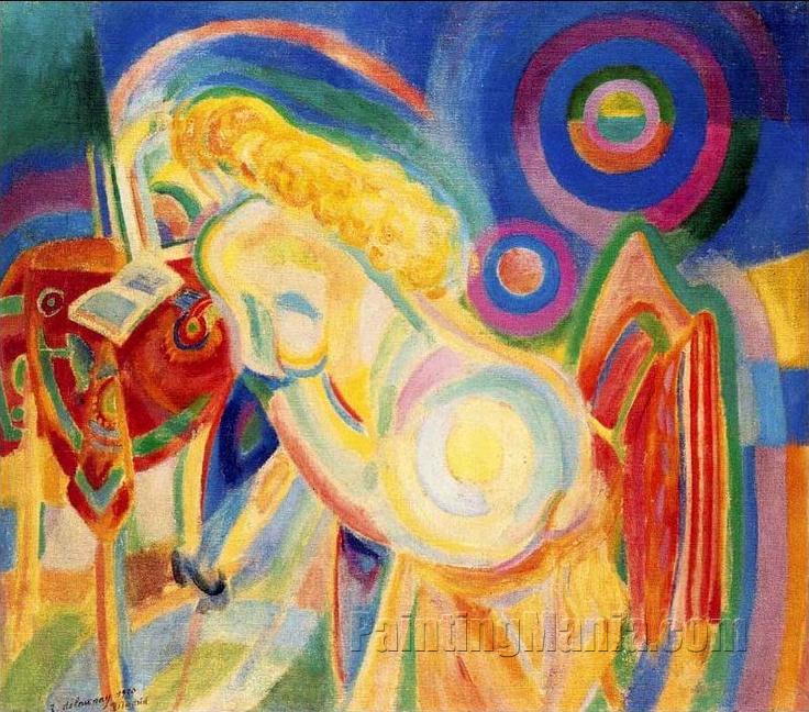 Nude Woman Reading 1920