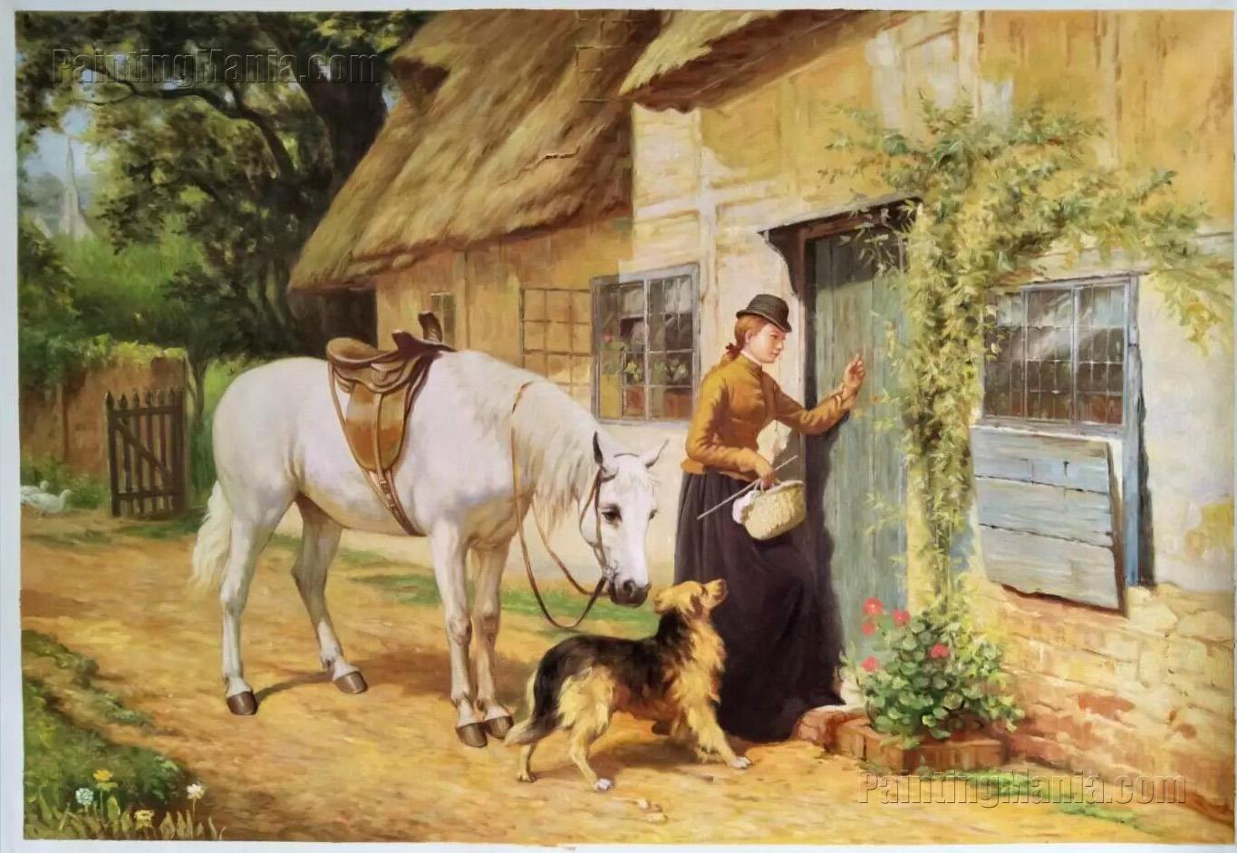 The Visitor by George Augustus Holmes