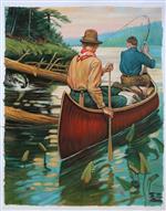 Canoe, Rowing, River