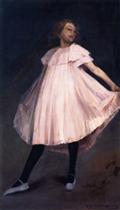 Dancer in Pink Dress