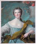 Madame Victoire of France by Jean-Marc Nattier
