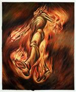 Man of Fire (El Fuego) by Jose Clemente Orozco