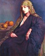 Portrait de Marthe C. en orientale