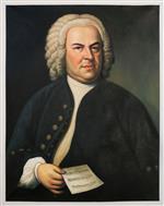 Portrait of Johann Sebastian Bach by Elias Gottlob Haussmann