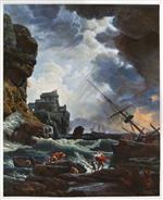 The Storm by Claude Joseph Vernet