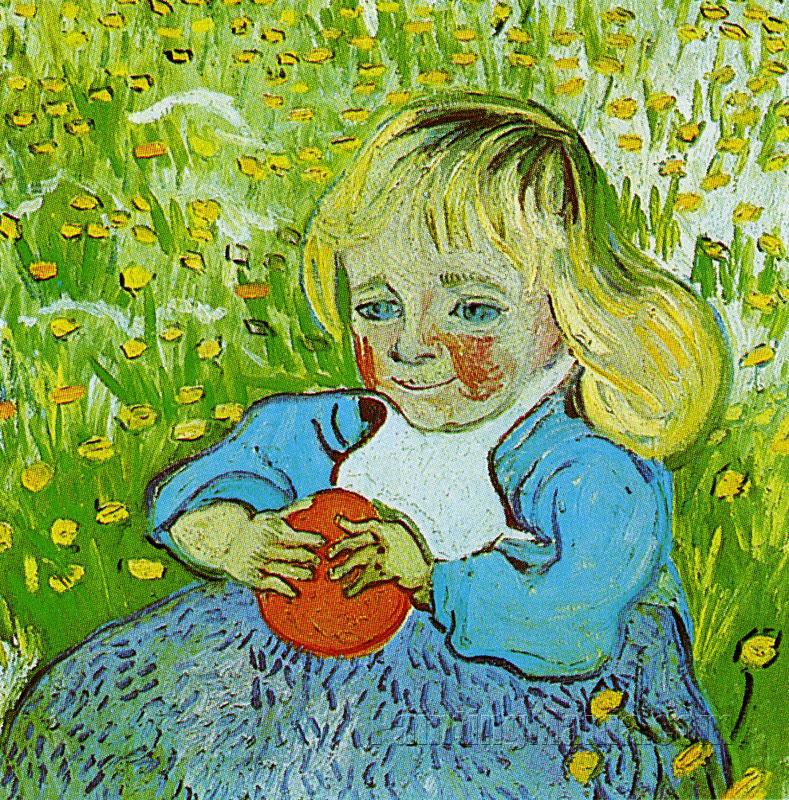 Child with an Orange (Portrait of the Daughter of the Pharmacist Levert)