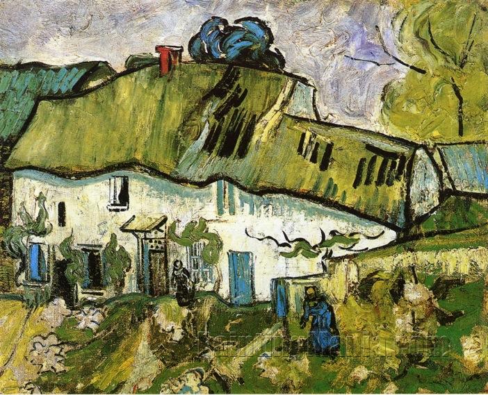 Farmhouse with Two Figures