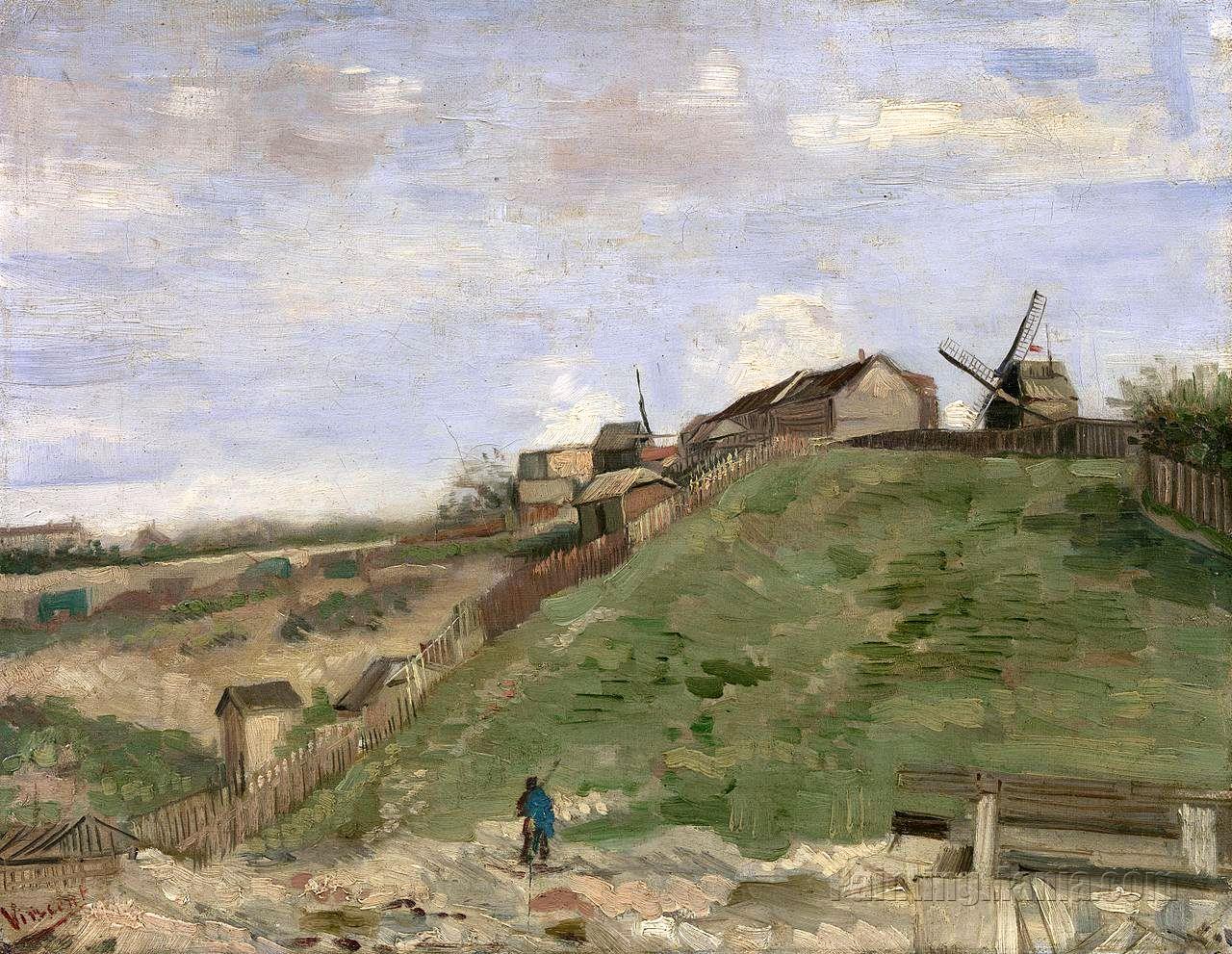 Montmartre: the Quarry and Windmills 1886