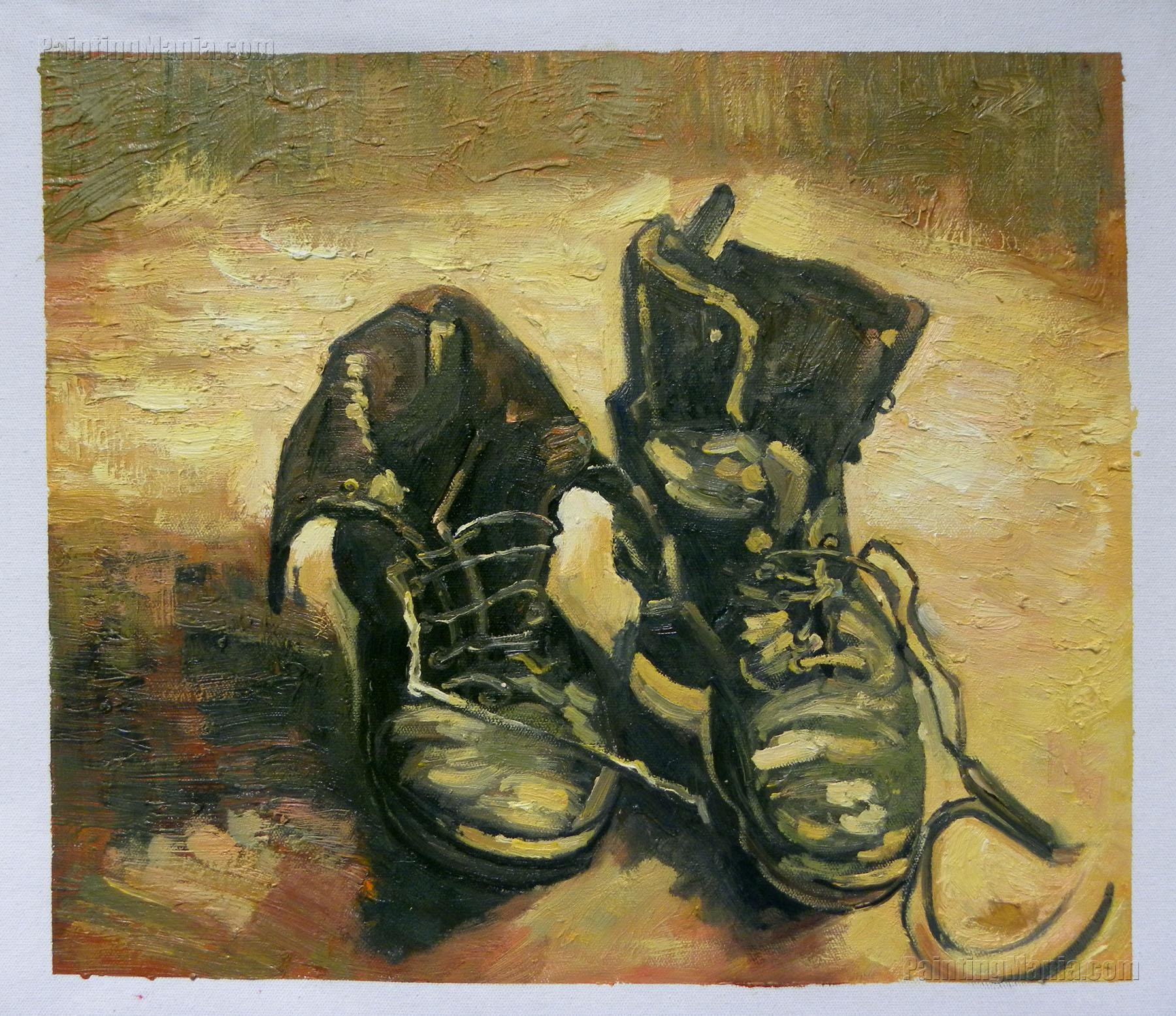 A Pair of Shoes - Vincent van Gogh 