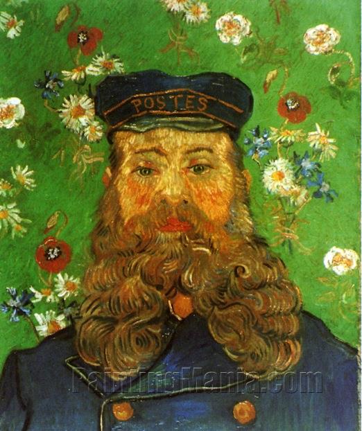 Portrait of the Postman Joseph Roulin 1889