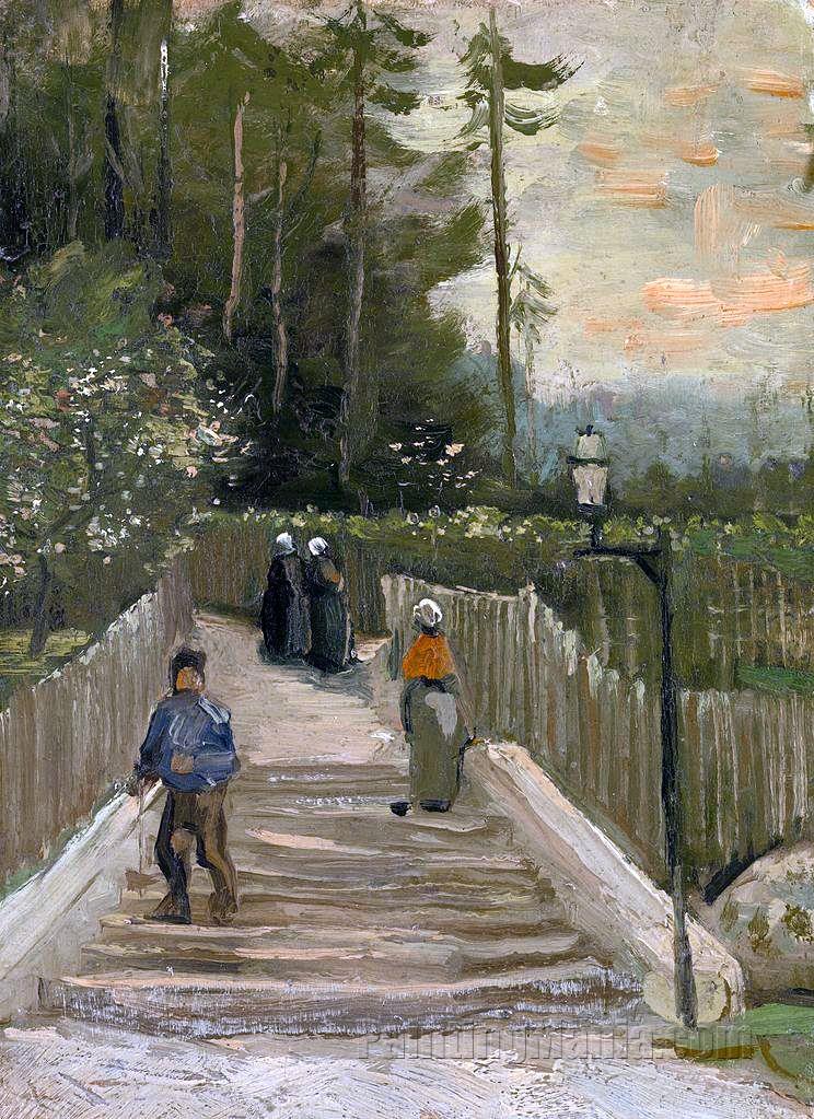 Sloping Path in Montmartre