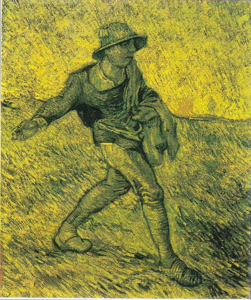 The Sower (after Millet) 1889