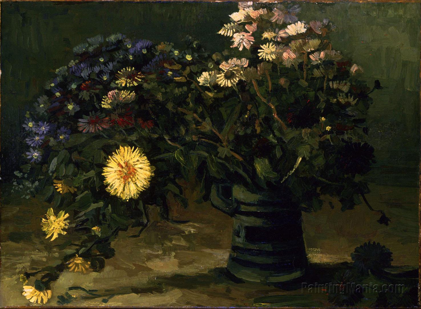 Still Life with a Bouquet of Daisies