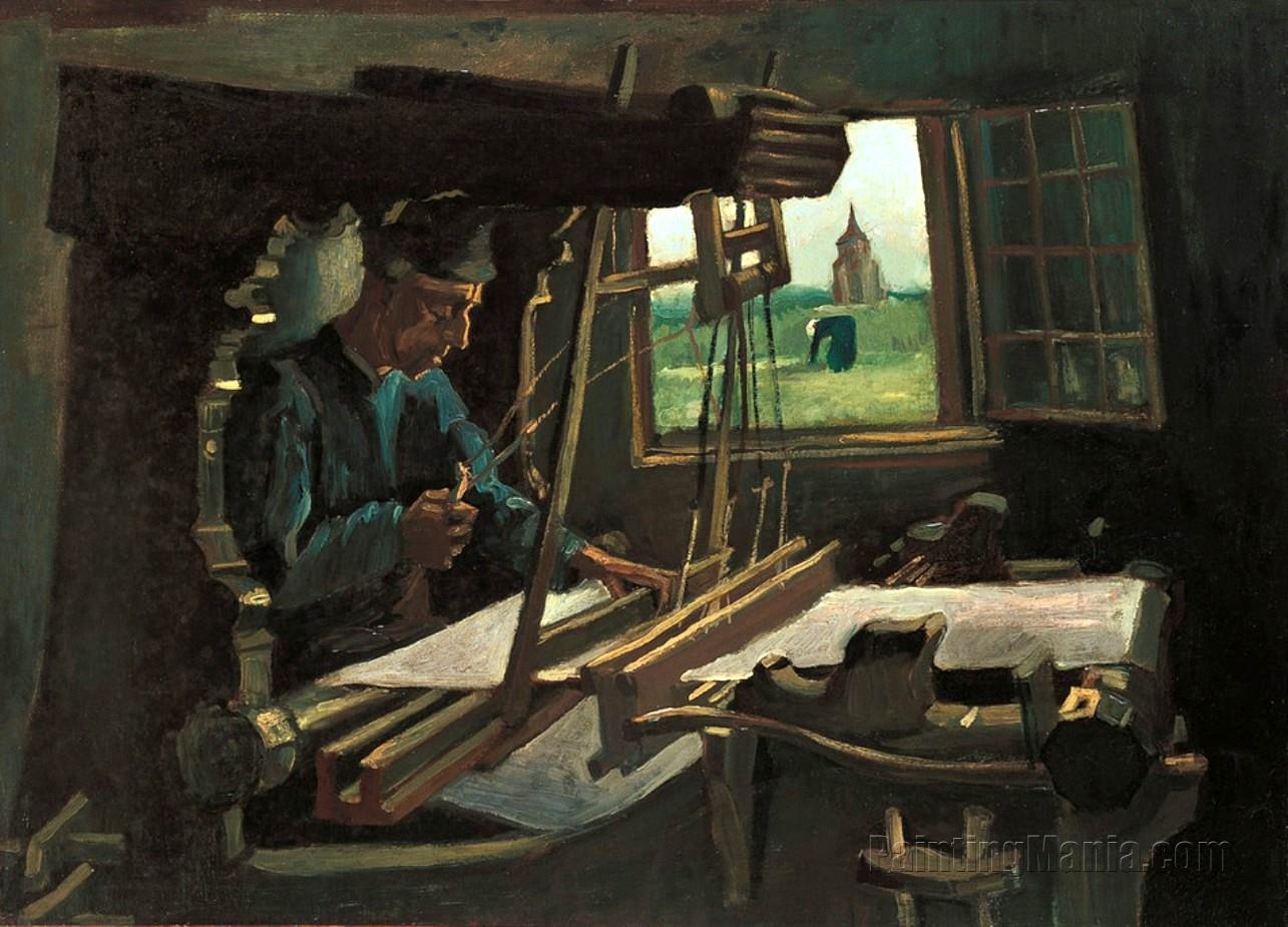 Weaver near an Open Window