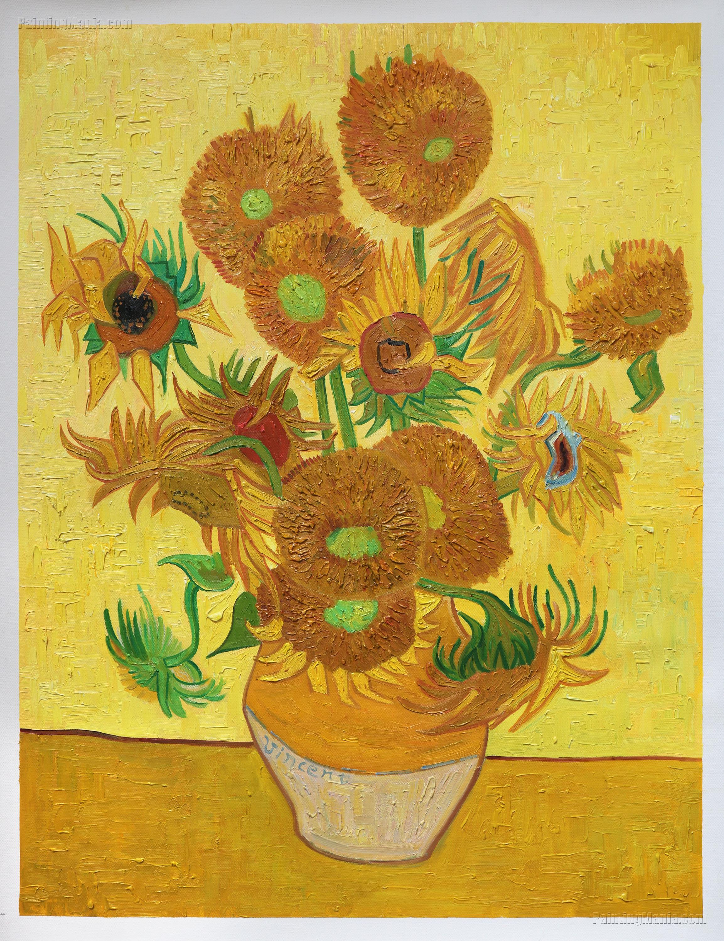 Sunflowers By Van Gogh