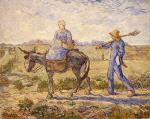 Morning: Peasant Couple Going to Work (after Millet)