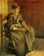 Peasant Woman Sitting on a Chair