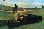 Peat Boat with Two Figures